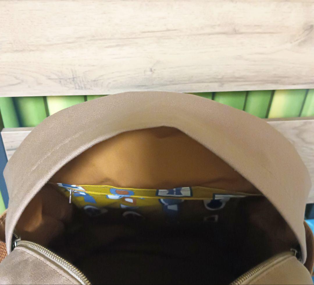 遮光器土偶　リュックサック　ハンドメイド　ポーチ　青森　津軽　亀ヶ岡遺跡　縄文