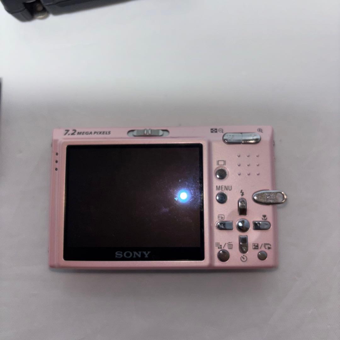 動作確認済SONYCyber-shot DSC-T10ピンクメモリーカード付き