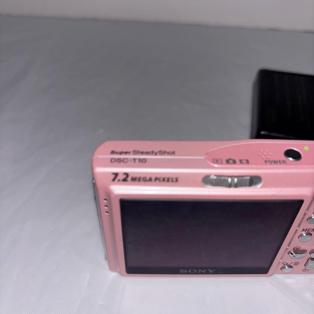 動作確認済SONYCyber-shot DSC-T10ピンクメモリーカード付き