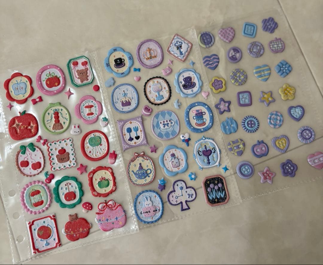 シール帳完成品 ボンボンドロップシール ちいかわ エスターバニー たまごっち