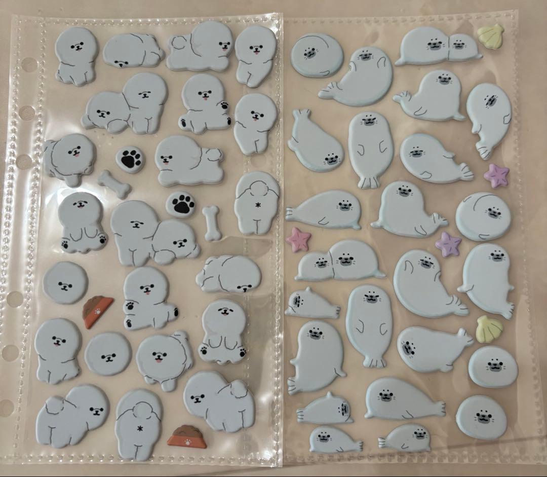 シール帳完成品 ボンボンドロップシール ちいかわ エスターバニー たまごっち