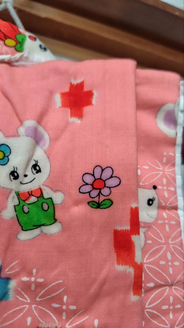 RKアンティーク子供着物被布めちゃくちゃ綺麗美品着丈43センチ裄丈11木綿