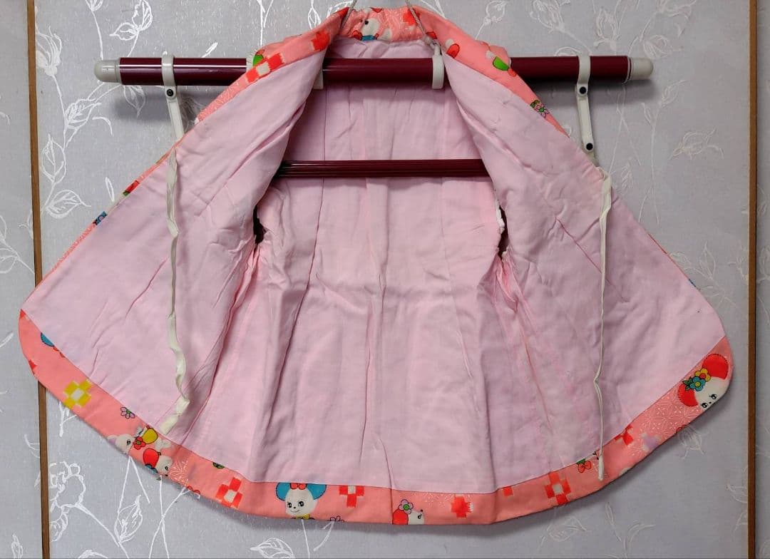 RKアンティーク子供着物被布めちゃくちゃ綺麗美品着丈43センチ裄丈11木綿