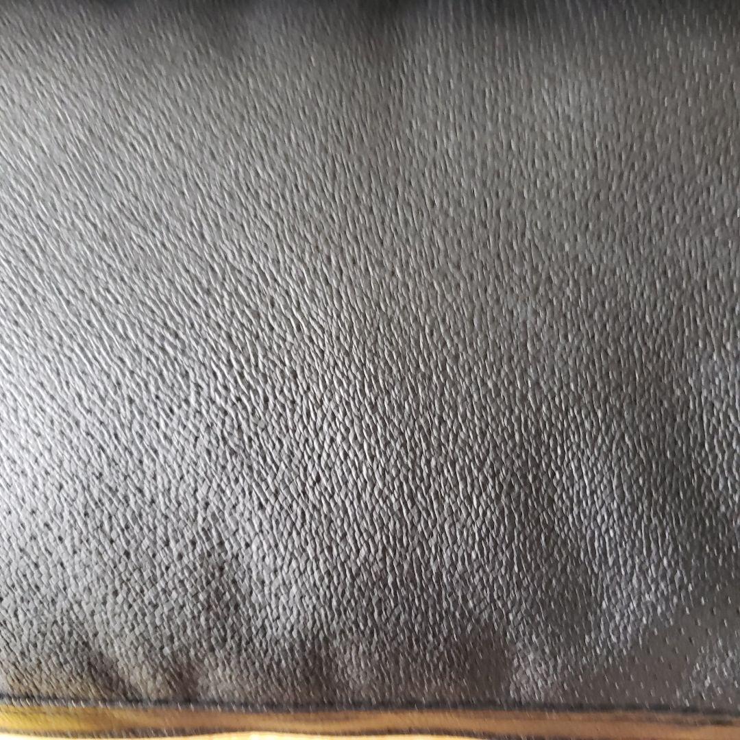 ★ブラック牛革レザークッション 2個セット黒