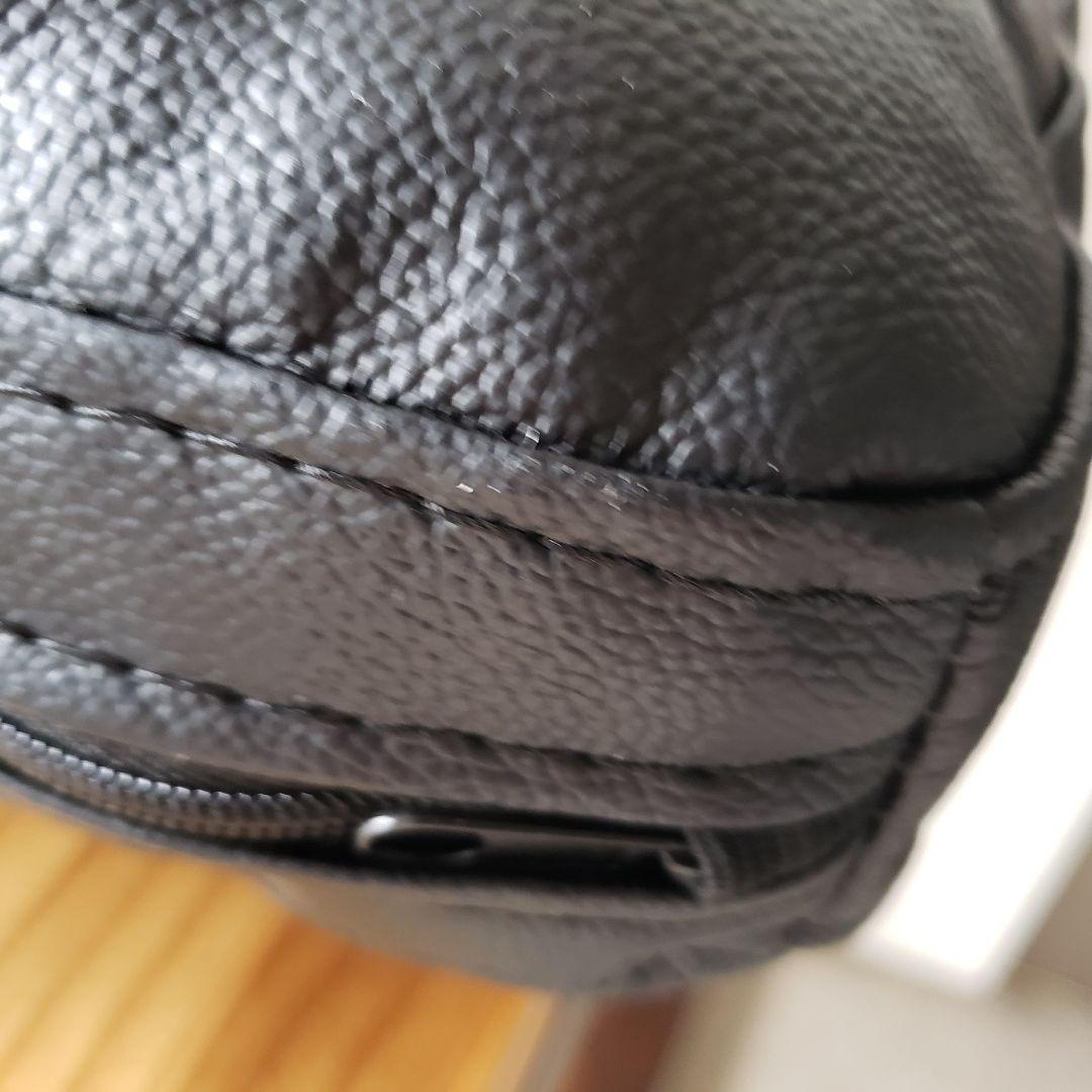 ★ブラック牛革レザークッション 2個セット黒