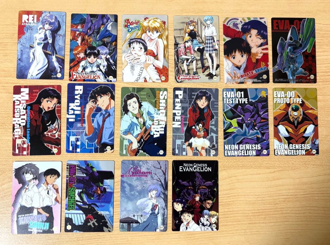 エヴァンゲリオン ウエハースカード 114枚まとめ売り