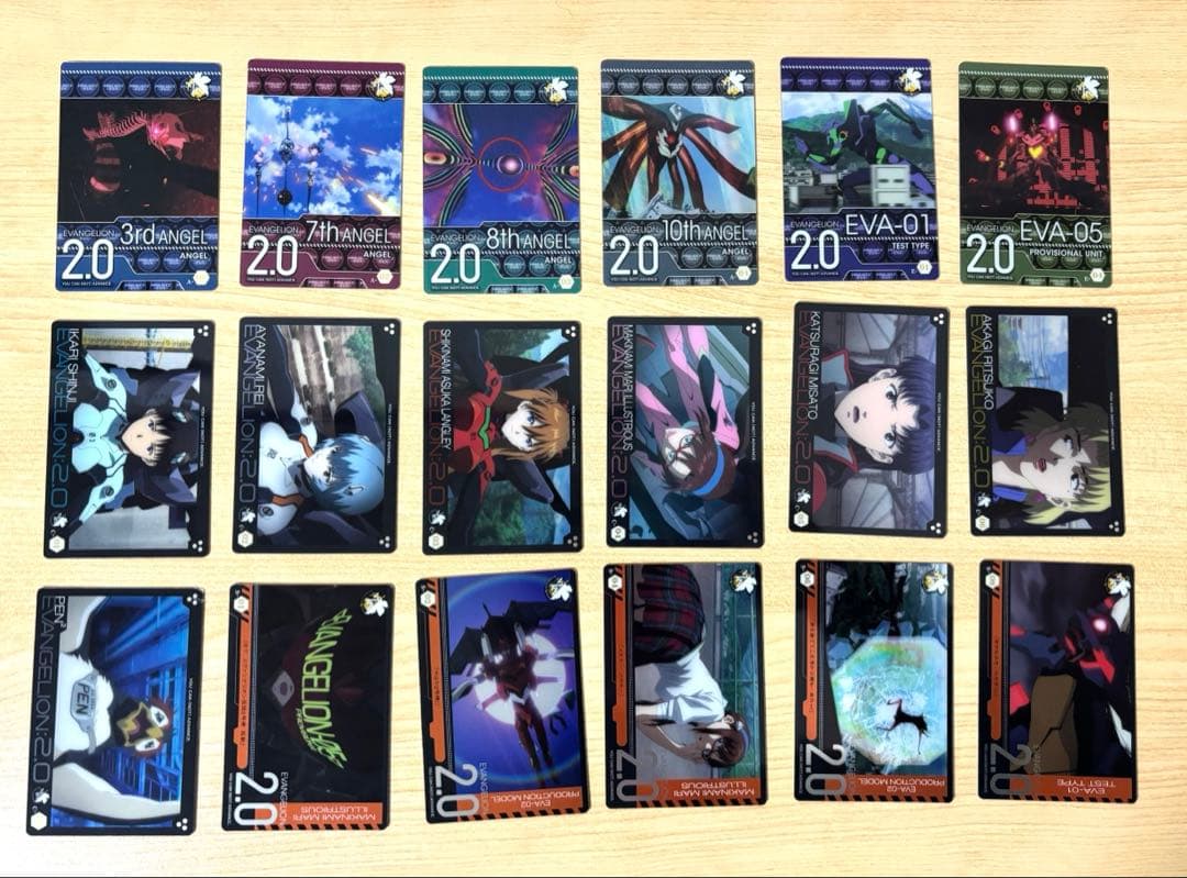 エヴァンゲリオン ウエハースカード 114枚まとめ売り