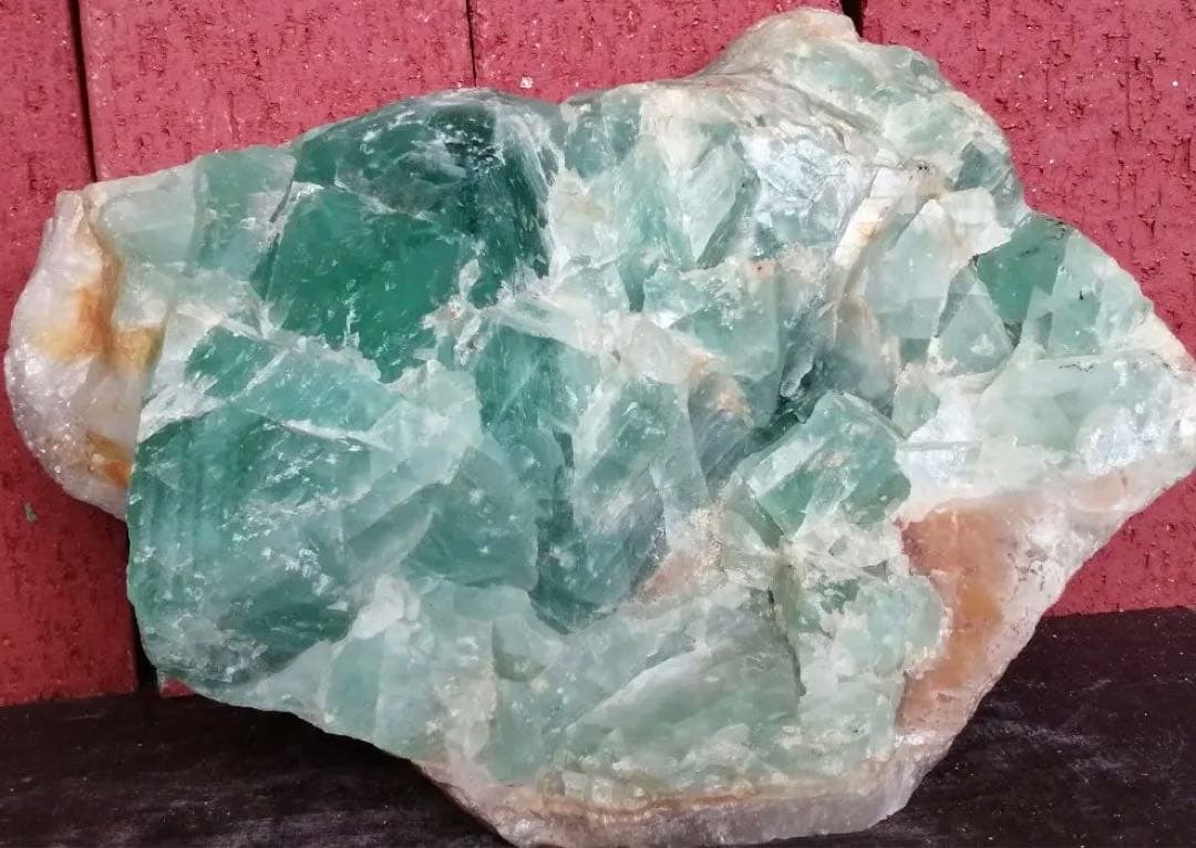 【超希少!!!】水晶フローライト　6.7kgーtot036