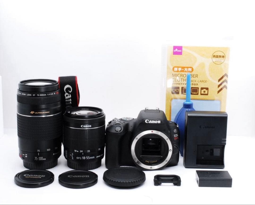 Wi-FiBluetooth搭載❤️Canon kiss X9❤️望遠レンズセット