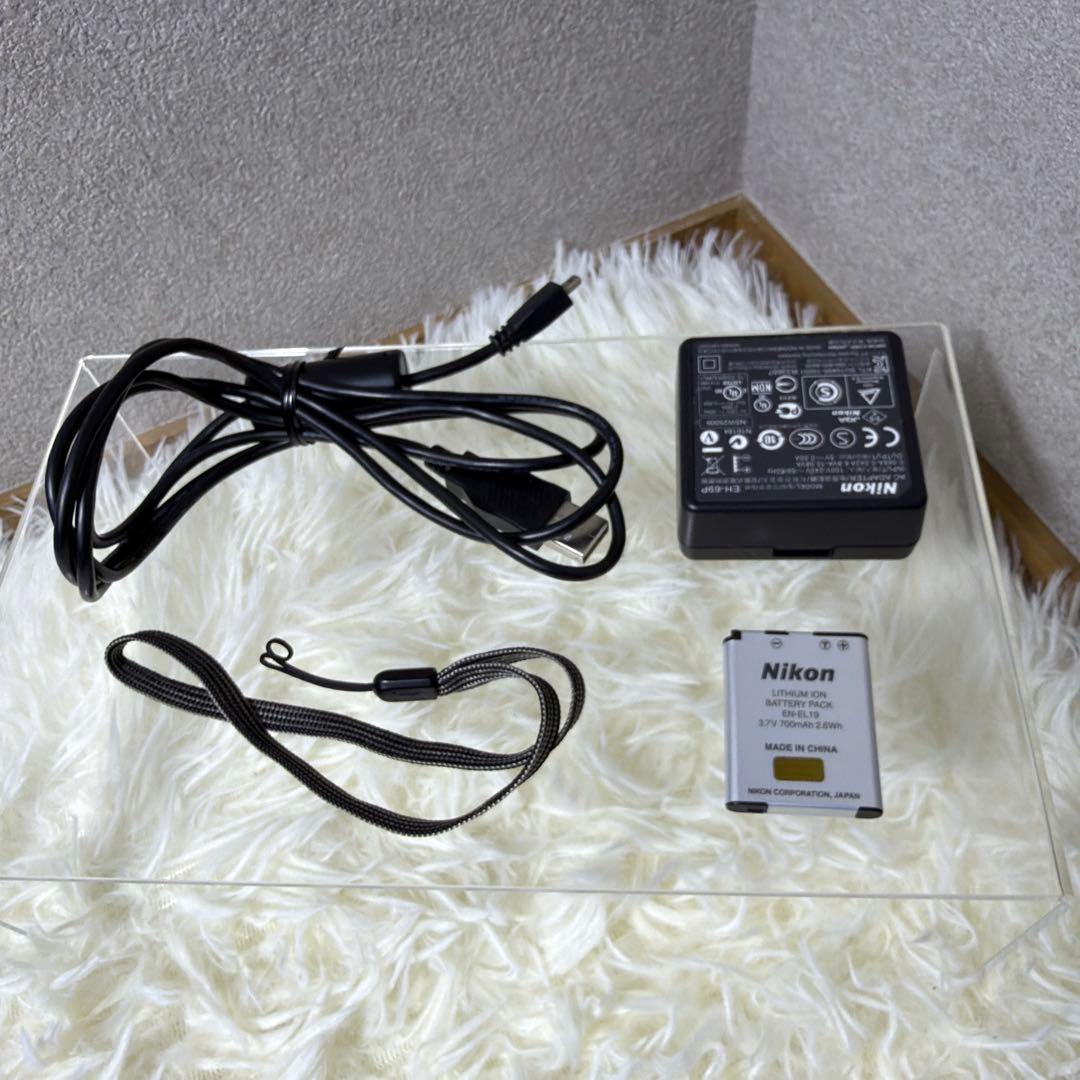 【美品】ニコン Nikon COOLPIX S6400 ブルー 付属品多数