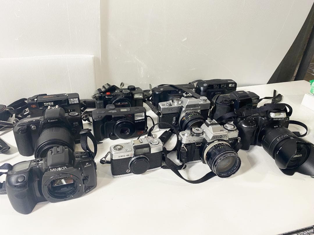 ★ジャンク品含む中古★Canon Konica等【フィルムカメラまとめ】FMMS