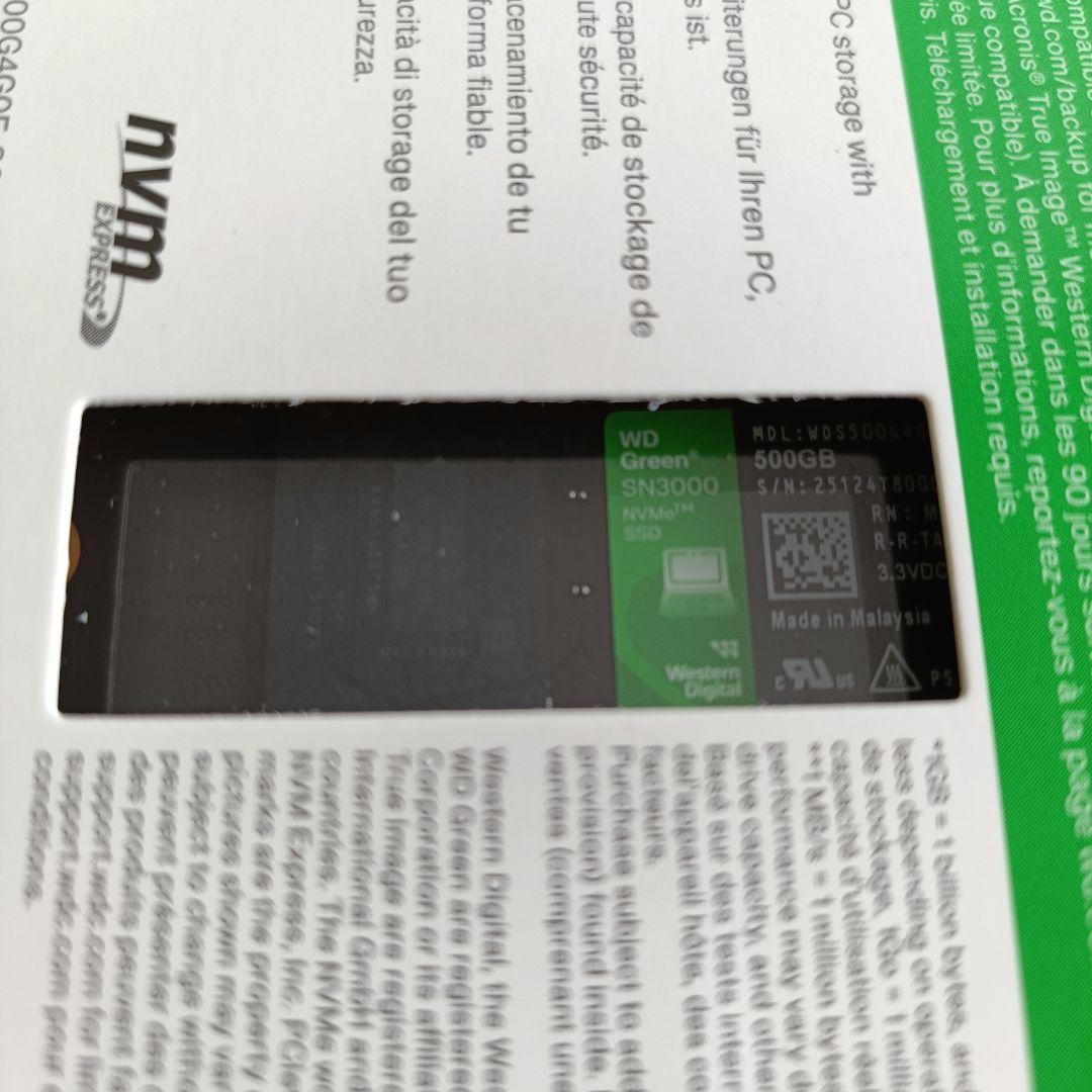 内蔵型SSD SSD 500GB M.2 PCIe Gen4x4 NVMe WD