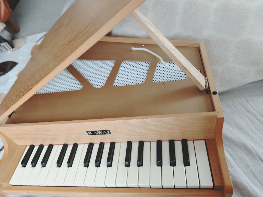 KAWAI カワイ グランドピアノ　ミニ　ナチュラル トイピアノ