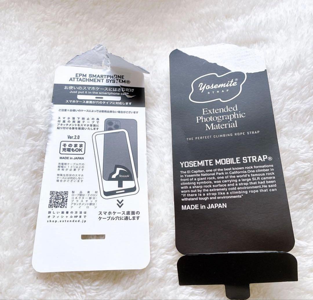 YOSEMITE カメラストラップ 120cm ヨセミテ　購入品