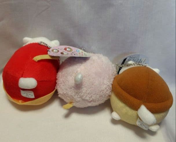 にゃんにゃんにゃんこ　ぬいぐるみ　わくわくおまつりぬいぐるみ　3種セット