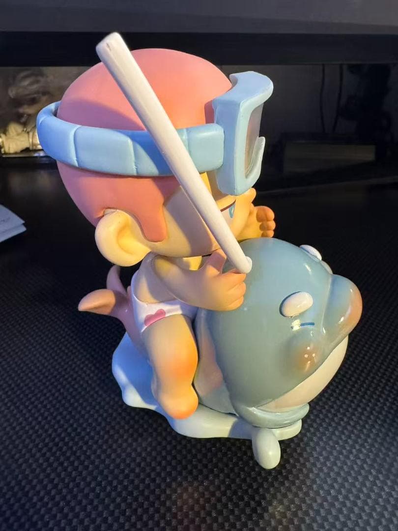 【完売品】POPMART　KUBO　フィギュア　クジラ　ピンク