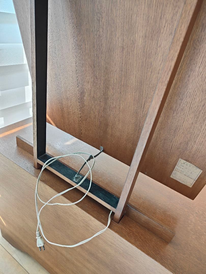 レトロ アンティーク 昭和 木製ドレッサー・ミラー・スツール付き