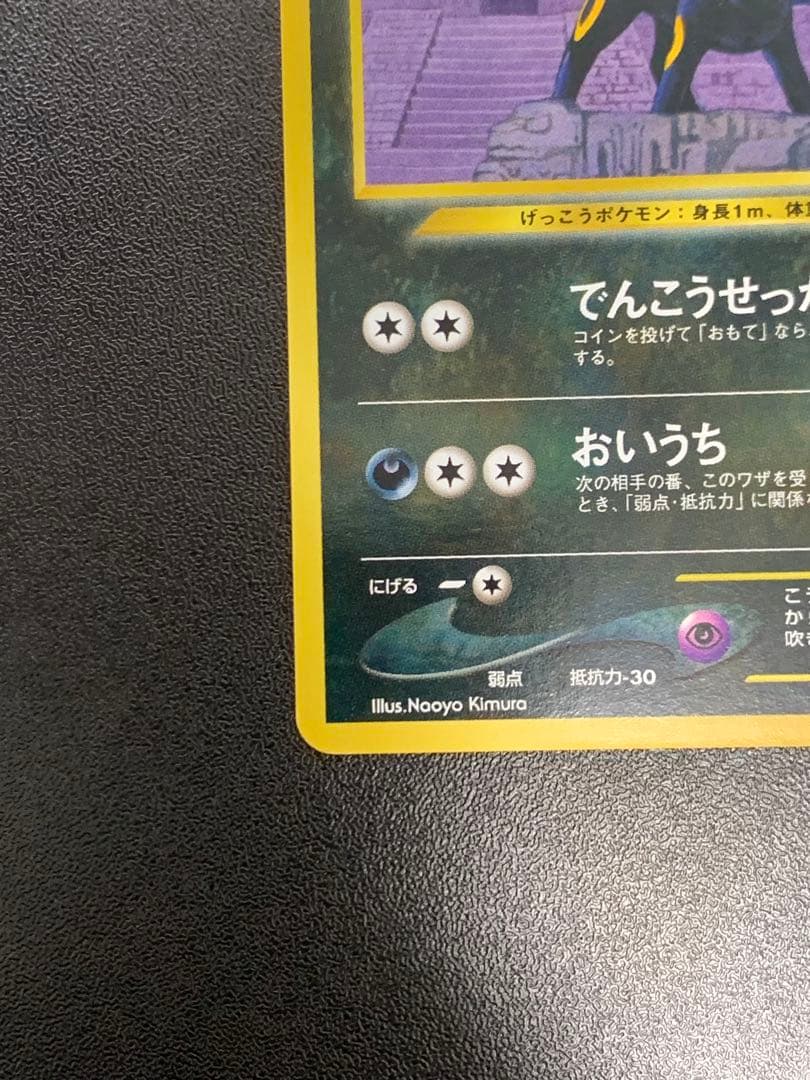 【旧裏】ブラッキー LV.33 No.197 プレミアムファイル
