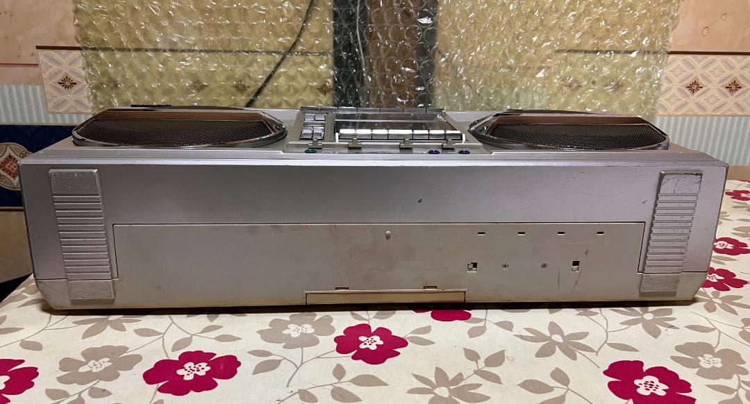 シャープ 大型ラジカセ サーチャー GF-535 完動品 当時カタログ付き