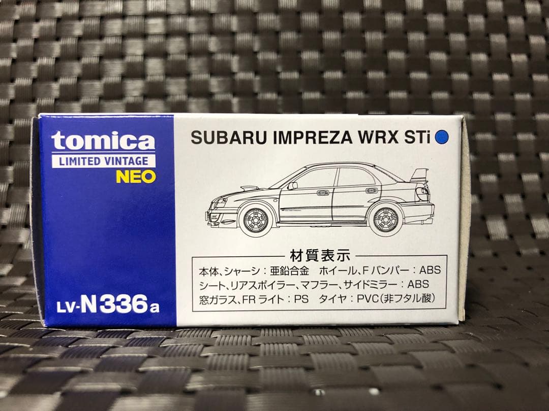 1/64 トミカリミテッドヴィンテージ スバル インプレッサ WRX STI