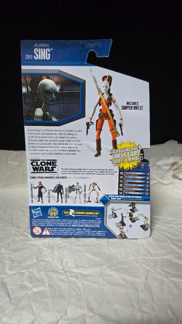オーラシング フィギュア Clone Wars 3.75