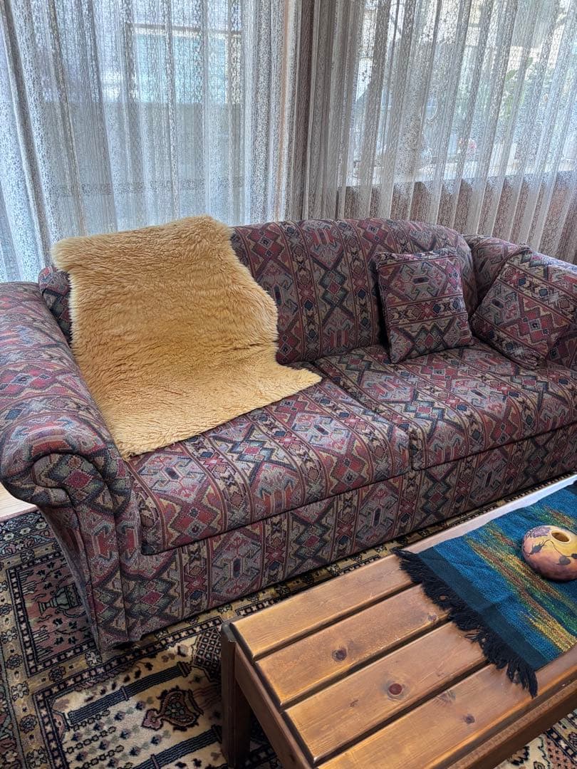 ソファベッド　ファブリック　大塚家具　オーストラリア製