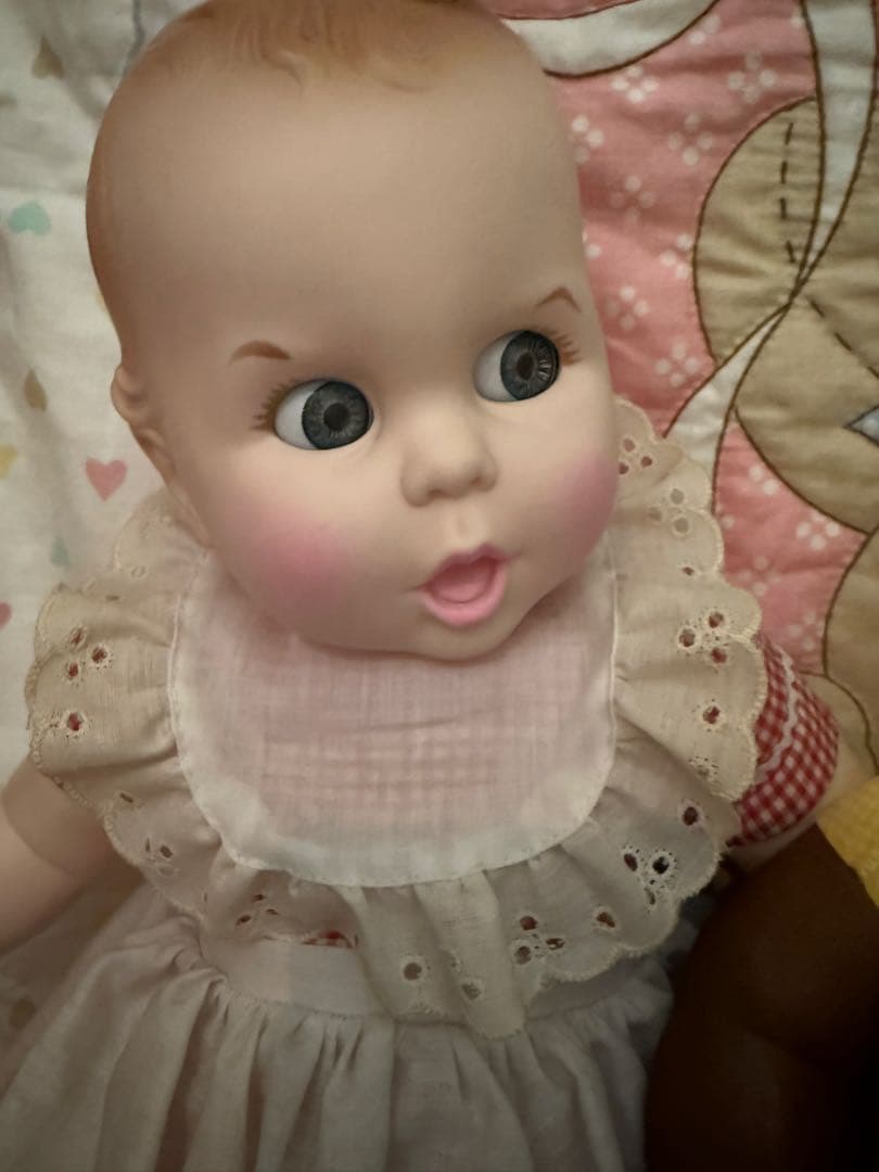 アンティークドール　　３人セット　くまさん