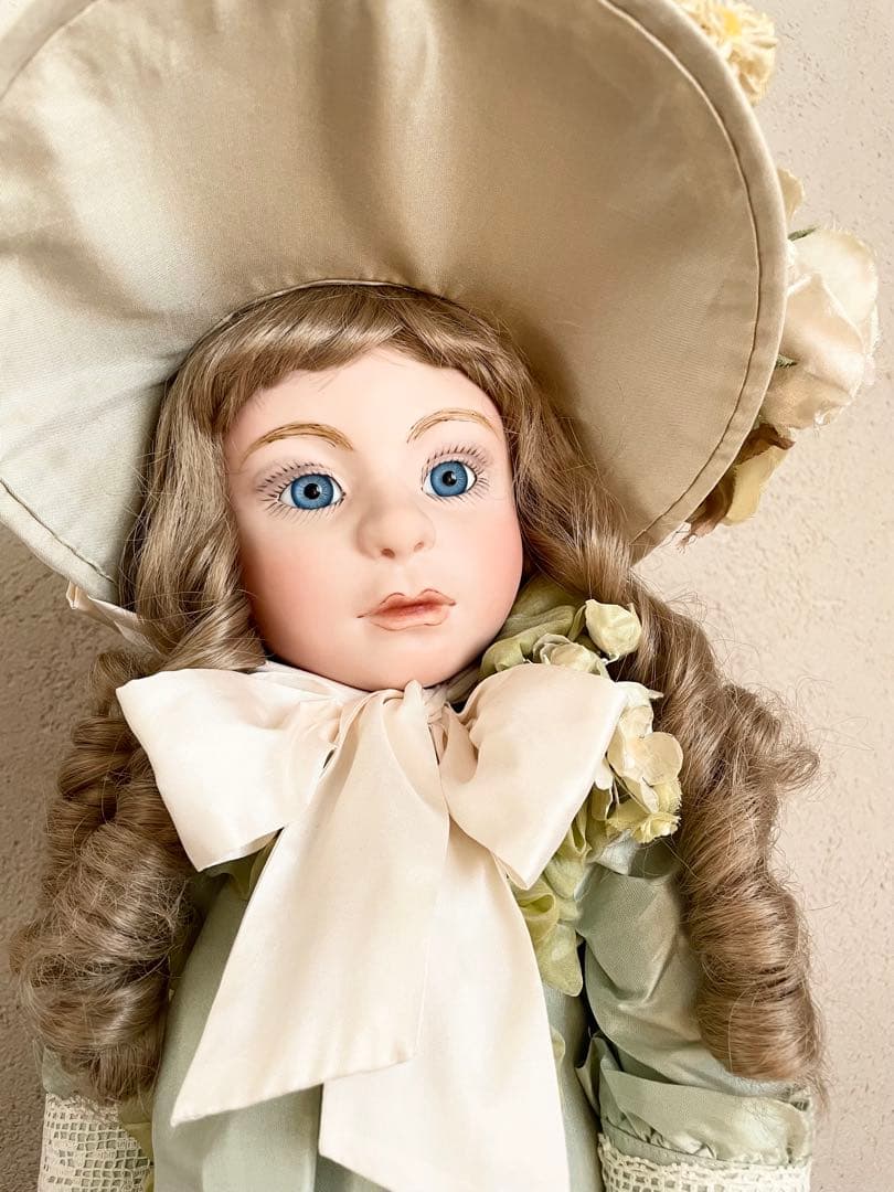 ビスクドール ハンドメイド 創作人形 アンティーク フランス人形 ヴィクトリアン