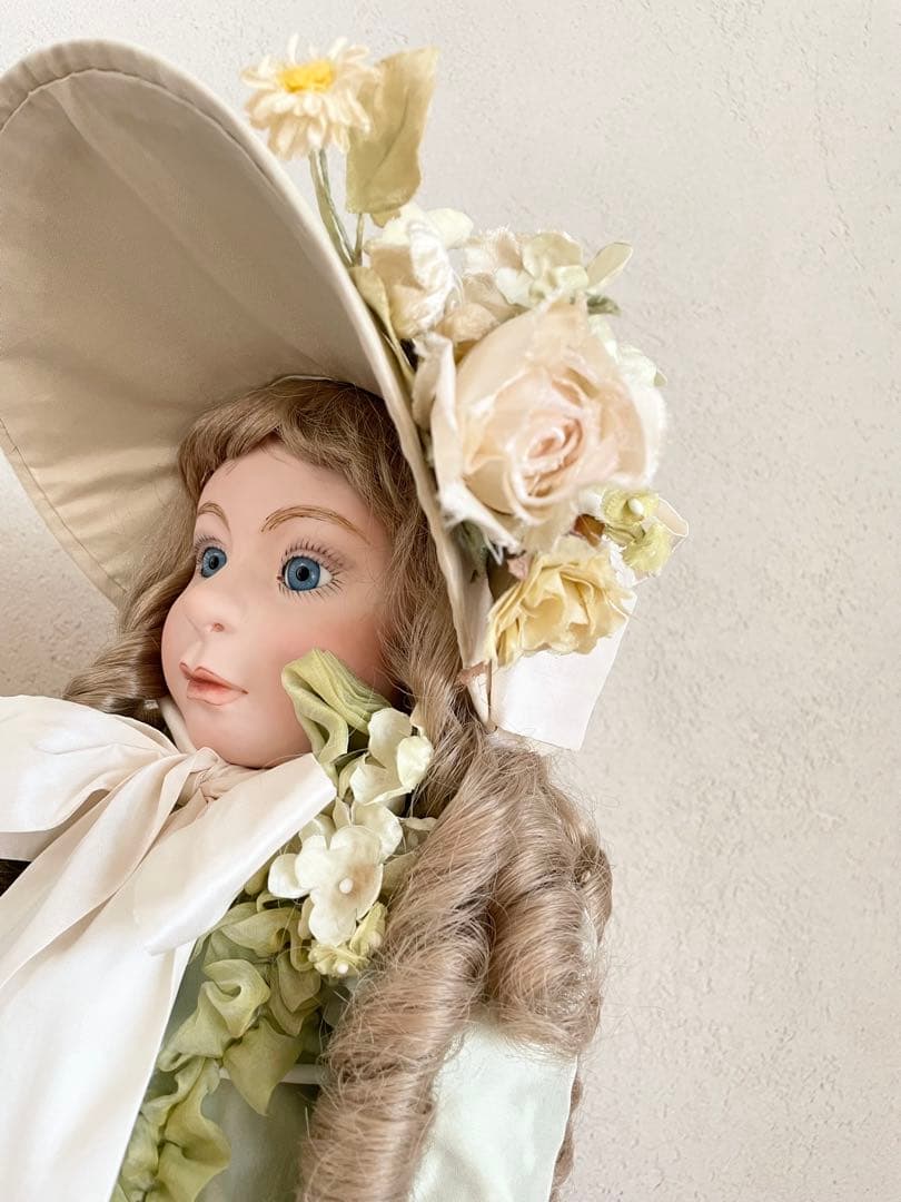 ビスクドール ハンドメイド 創作人形 アンティーク フランス人形 ヴィクトリアン