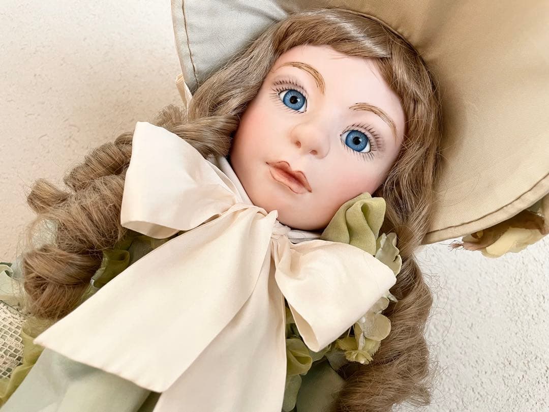 ビスクドール ハンドメイド 創作人形 アンティーク フランス人形 ヴィクトリアン