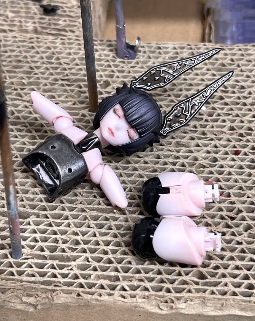 チトセリウムプラチナム(塗装中)