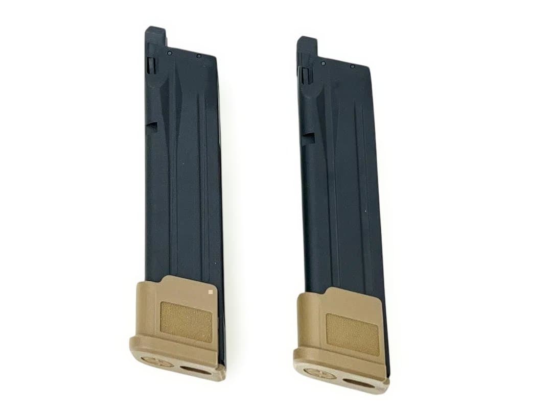 SIG M17 CO2スペアマガジン FDE 2本セット 未使用新品 最新型