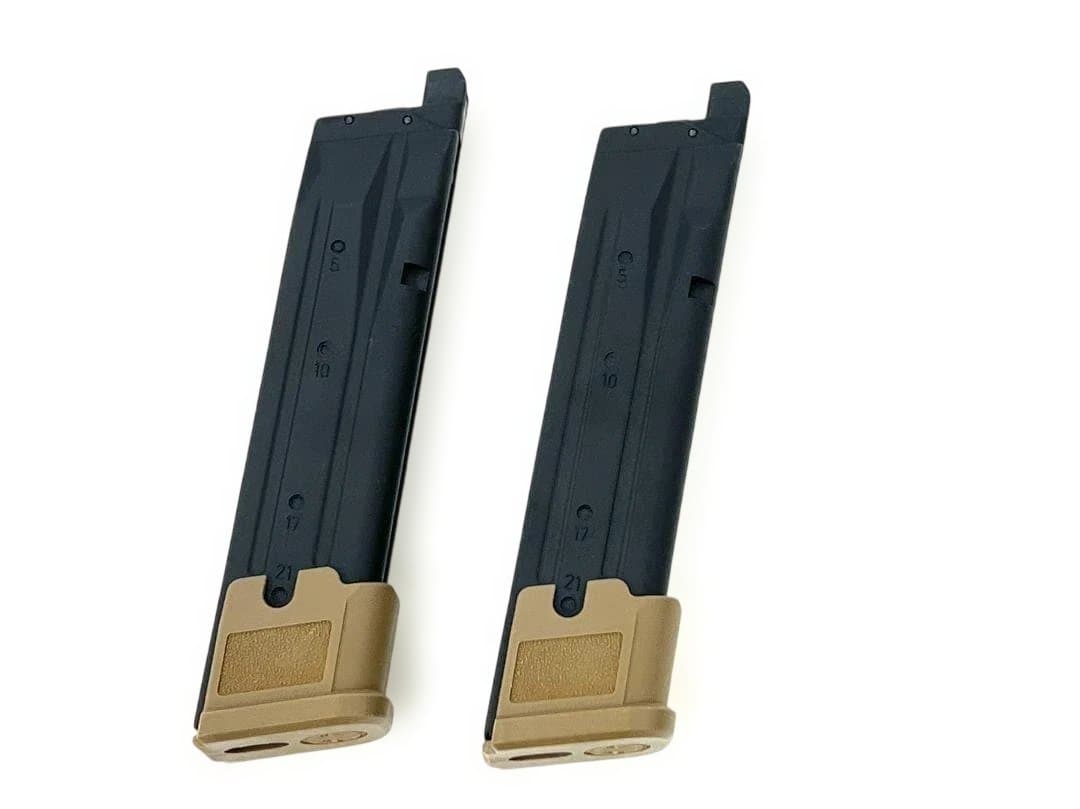 SIG M17 CO2スペアマガジン FDE 2本セット 未使用新品 最新型