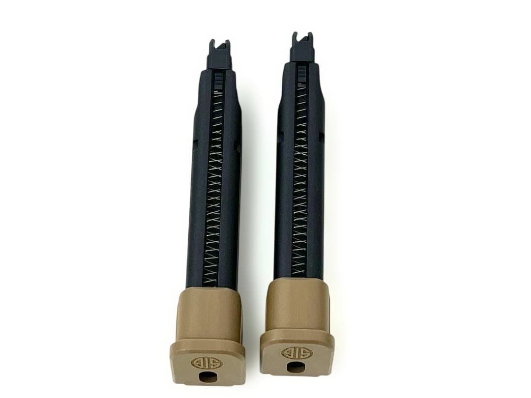 SIG M17 CO2スペアマガジン FDE 2本セット 未使用新品 最新型