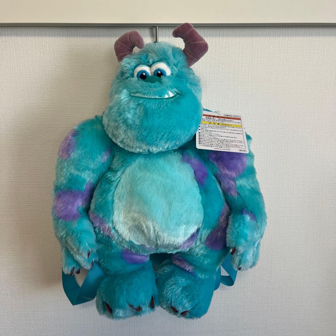 新品 ディズニーランド モンスターズインク サリー リュックサック ぬいぐるみ