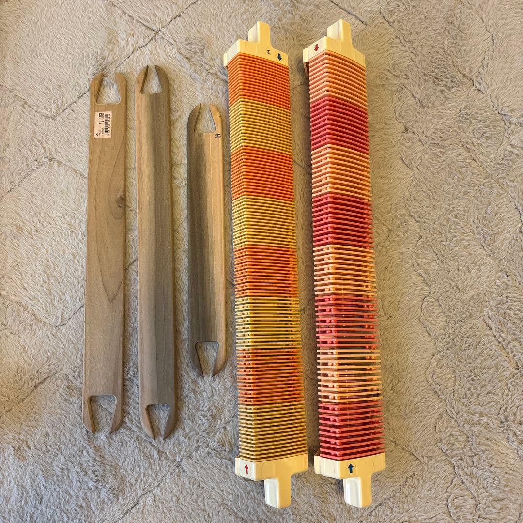 Clover 咲きおり 卓上織り機 40cm 取説付き　20羽30羽ソウコウ