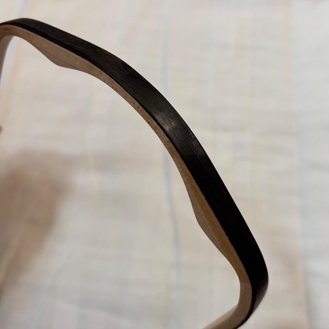 ベビーパース用　ハンドル　リム　ベース　エボニー　オーバーレイ