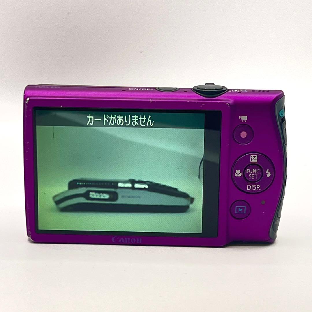 Canon IXY 600F キャノン コンデジ デジタルカメラ パープル