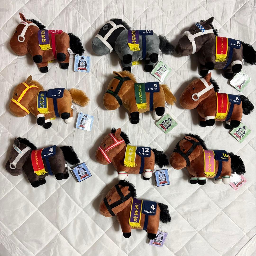 【新品・タグ付き】サラブレッドコレクション 10頭セット