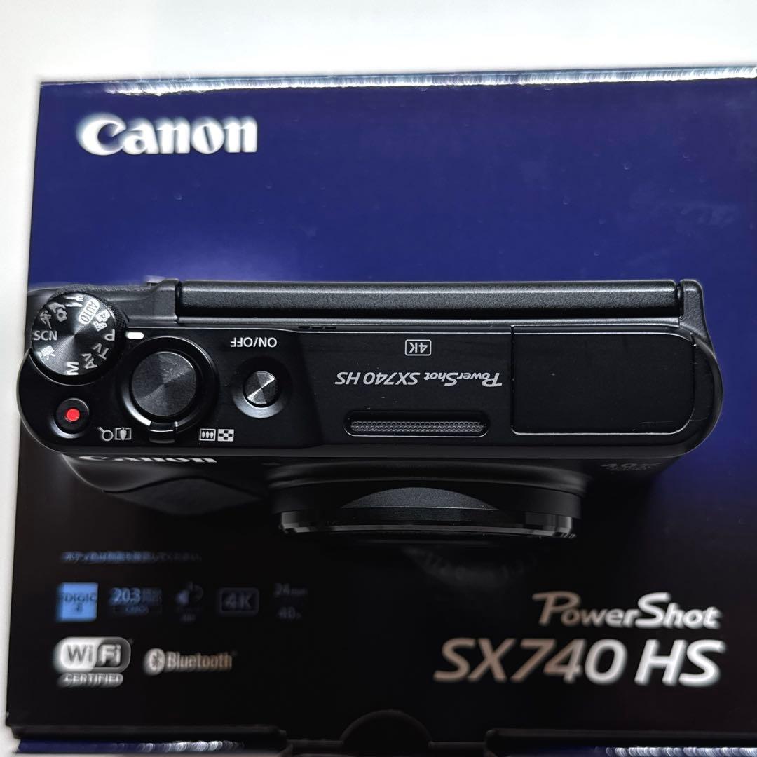 【ほぼ新品】Canon PowerShot SX740HS ブラック