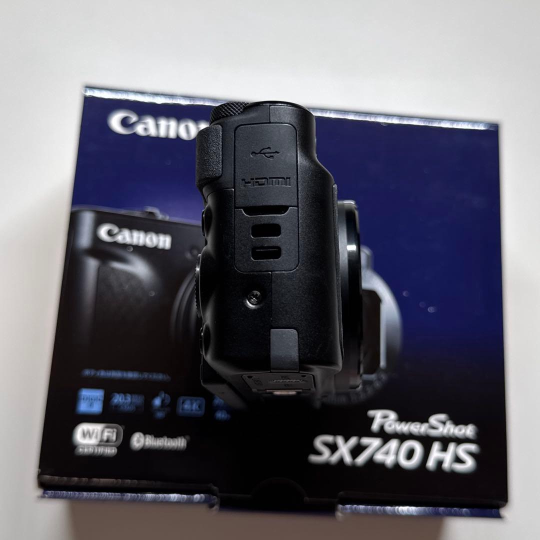 【ほぼ新品】Canon PowerShot SX740HS ブラック
