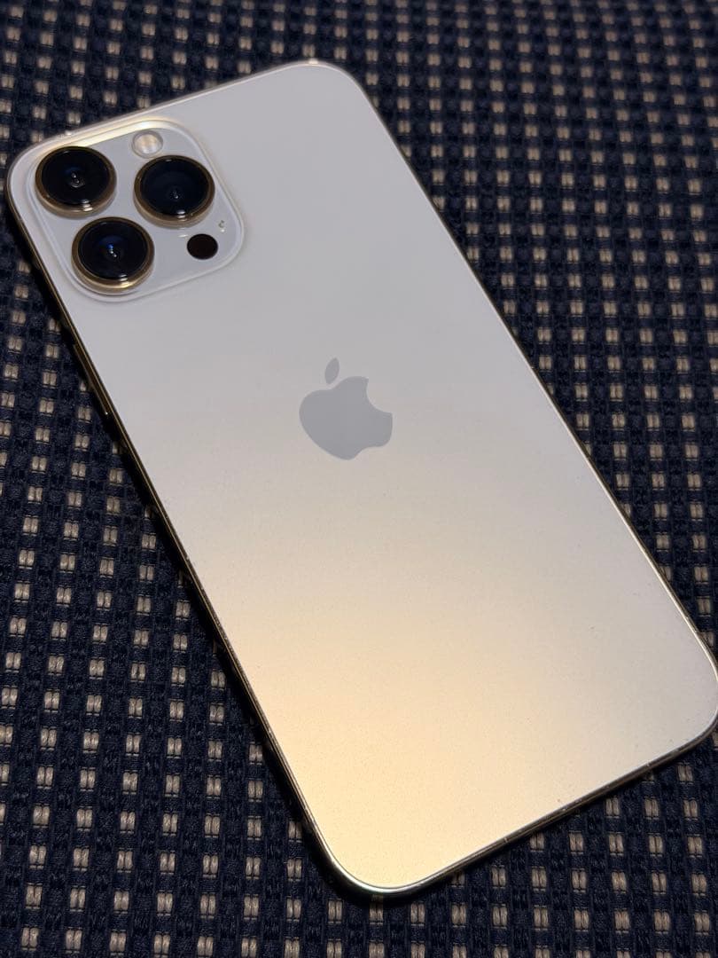 Apple iPhone 13 Pro Max ゴールド + AirPods