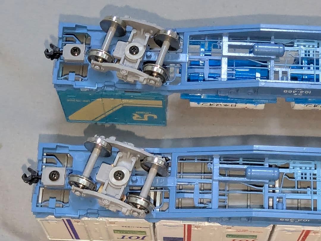 KATO　コキ104形　18Dコンテナ搭載　２両セット　【3-511】　改