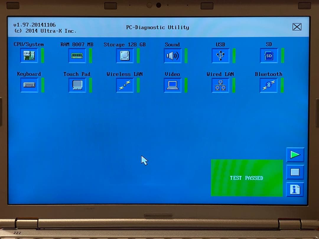 レッツノート バッテリー2本 CF-SZ6 i5 Win11 8G SSD 軽量