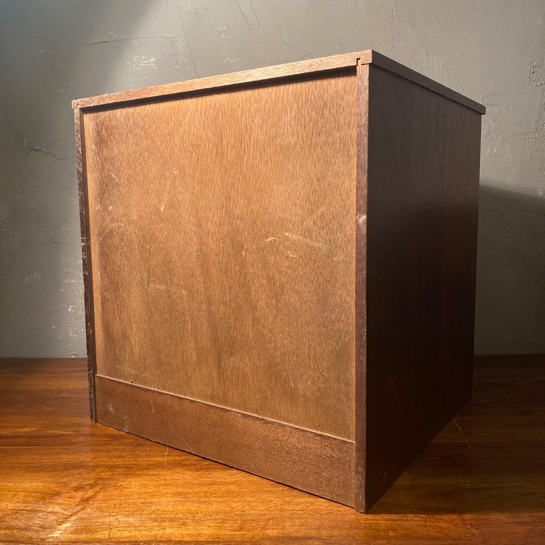 昭和レトロ 三段小引き出し ミッドセンチュリー ポストモダン インテリア 収納