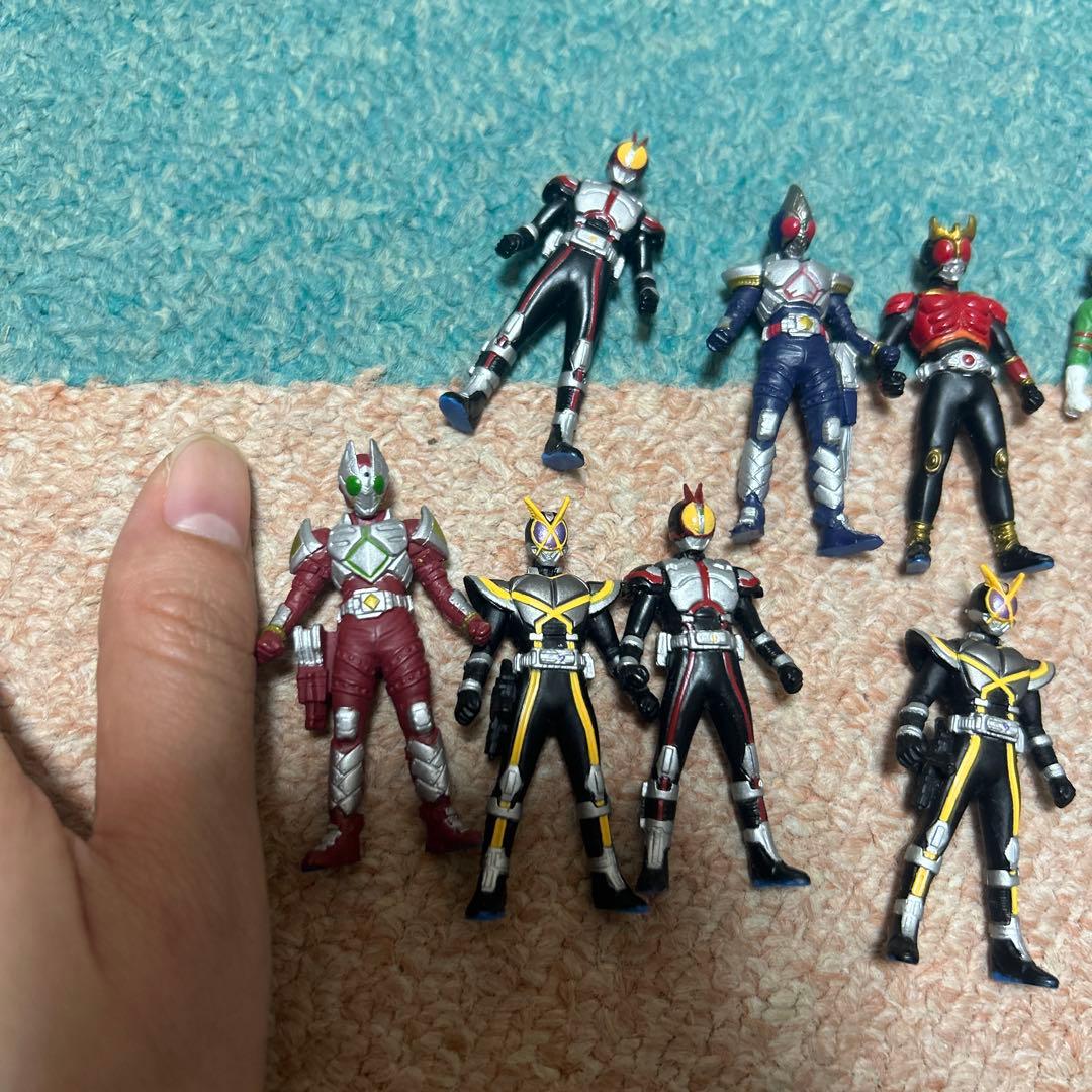 歴代　仮面ライダー　ミニフィギュア　当時物　レア