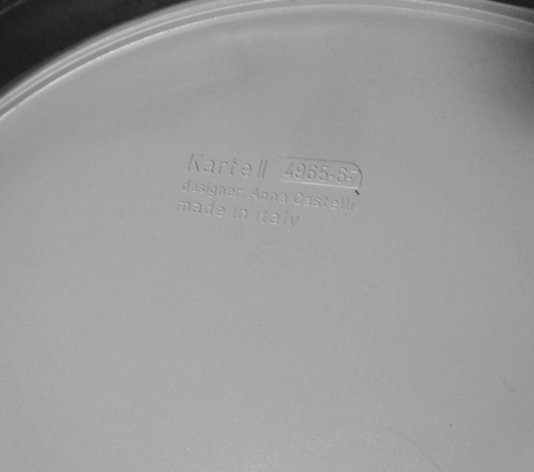 カルテル kartell コンポニビリ　銀　シルバー　３段　正規品