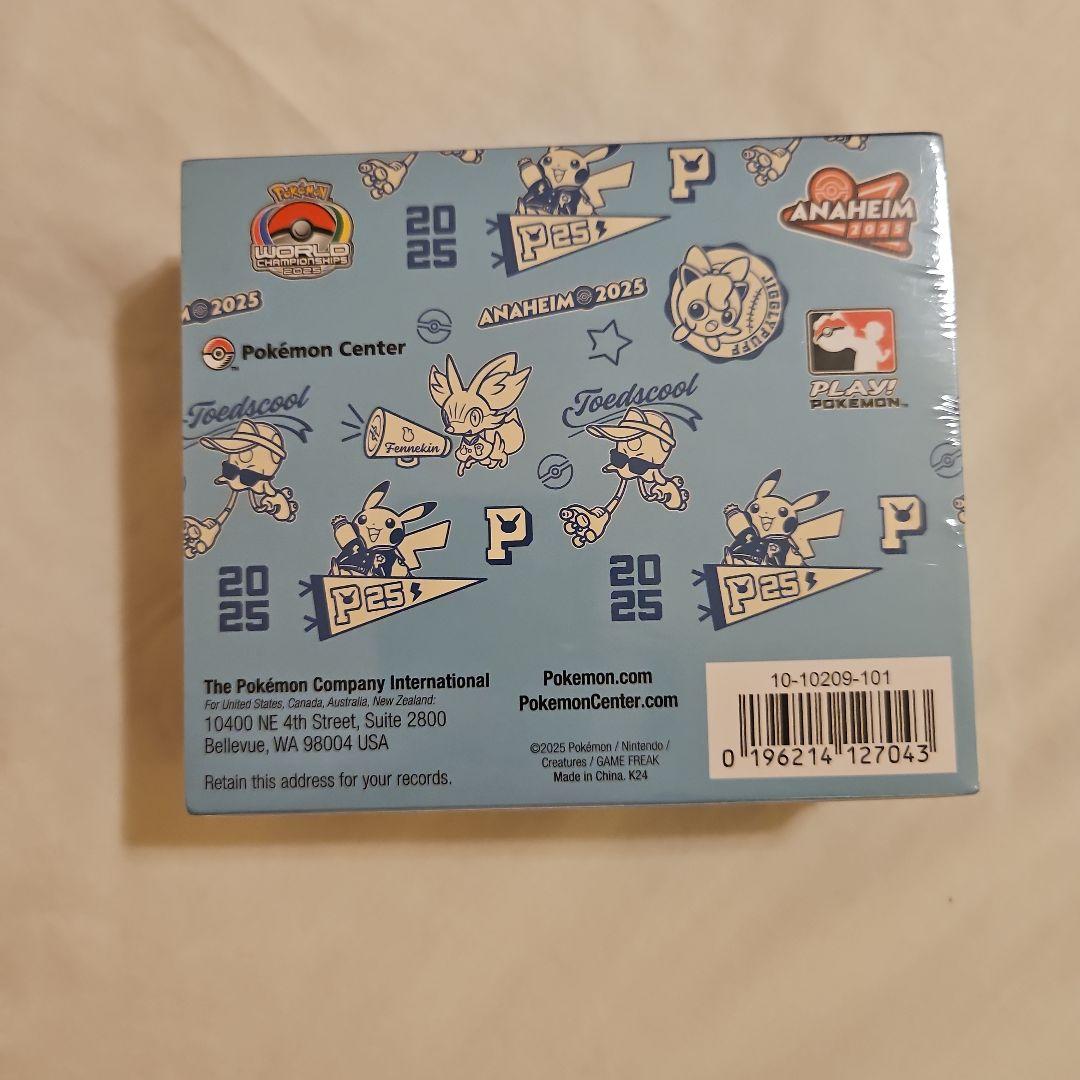 WCS 2025 ポケモン アナハイム ダメカン ピカチュウ Anaheim