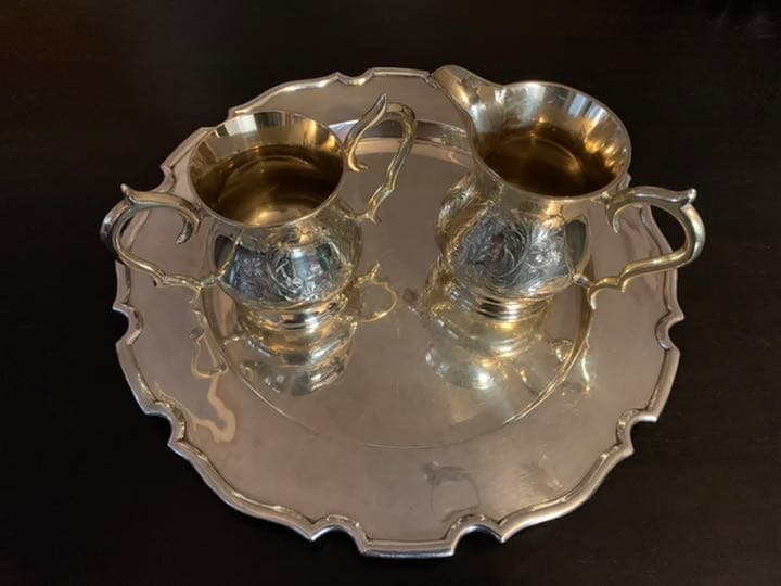 アンティーク　Weir&Sons Dublin&Belfast トレイ・トレー