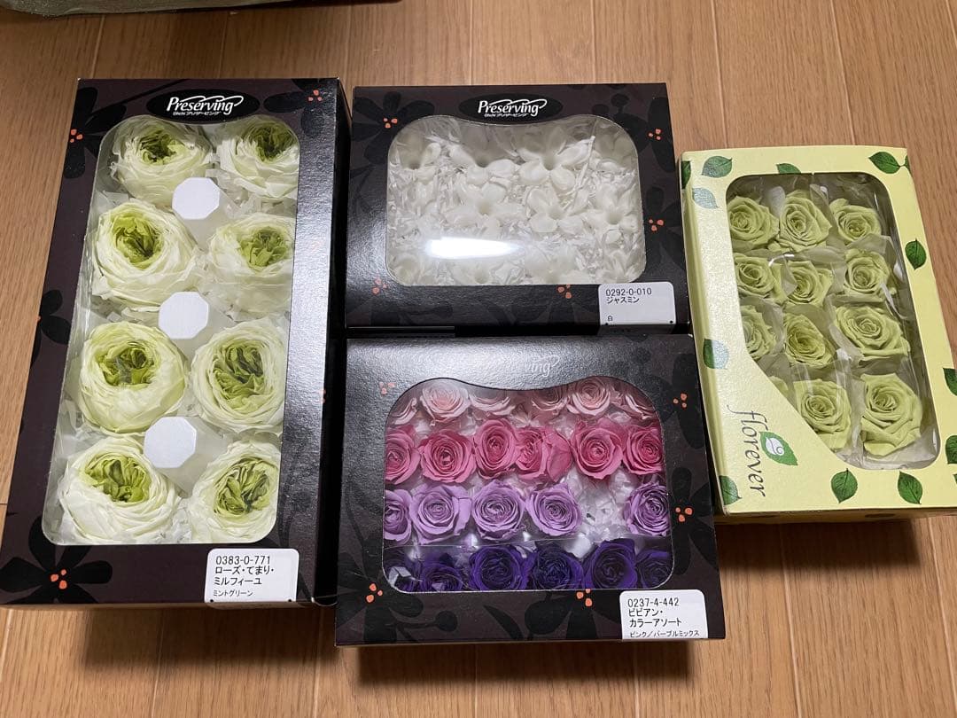 【むーみん】プリザーブドフラワーまとめ売り